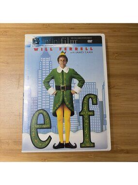 Elf (DVD, 2003) Tested Working Christmas Holiday